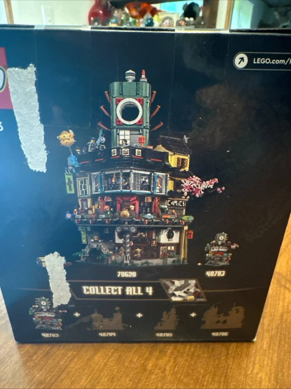 Lego Ninjago Micro City Building Set - Green, Black, Red, Pink - Picture 2 of 6